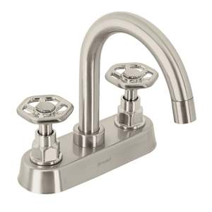 Miscelatore TBM-61N Foset per lavelli da cucina manici rotondi satinati lavello con finitura ad acqua