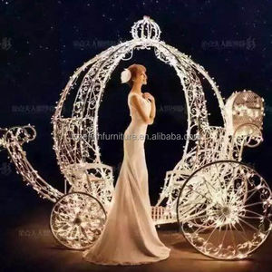 حفل زفاف لصالح سلك محور سندريلا اليقطين عربة حصان للبيع - Product Image 6