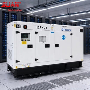 Generador diésel silencioso Perkins 138 kVA 1106A-70TG1 CE ISO, 150 kVA 120 kW trifásico insonorizado Stamford - Precio - Product Image 2