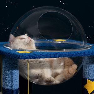 เสาข่วนเล็บรูปดาว PETDOM รุ่นใหม่ ดีไซน์สวยงาม สำหรับลูกแมวเล่นสนุก - Product Image 2