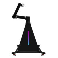 Machine de photomaton professionnelle Glambot avec vidéo en ralenti, bras rotatif réglable, location pour mariages, fêtes et événements
