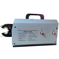 Machine à sertir les fils pneumatique portable JCW-320L pour la fabrication de petits câbles et de bornes de connexion