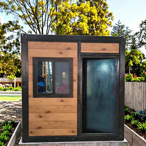 Contenedor de acero plegable prefabricado modular de 20 pies Contenedor de almacenamiento plegable para edificio de oficinas o taller - Product Image 1