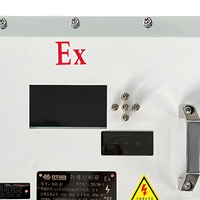 Boîte de commande anti-explosion en alliage d'aluminium avec écrans d'affichage pour équipements de distribution d'énergie