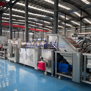 Automatic Potato Chips Fried Line Potato Cleaning Peeling Slicing and Frying <b>Production</b> Line - Product Image 1