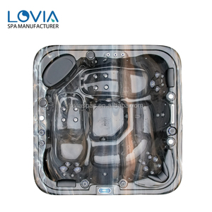 China Us Balboa Spa Tub Factory Bañera de hidromasaje al aire libre <span class=keywords><strong>Jacuzzi</strong></span> Balboa 5 personas Bañera de hidromasaje <span class=keywords><strong>con</strong></span> 2 <span class=keywords><strong>tumbonas</strong></span> - Product Image 2