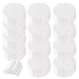 Rollos de Gasa Dental, Almohadillas de Algodón, Kit para Hemorragias Nasales, Accesorios # 2 Tapones Nasales de Gasa Medianos de 1.5 Pulgadas, Esterilizados con EO, Certificados CE, Dentales - Product Image 2