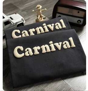 Oem Emboss Logo Tee Shirt Men 100% Cotton Tshirt Oversize Plain Graphic Custom 3d Embossed Mens T-shirts Digital Print Tshirt