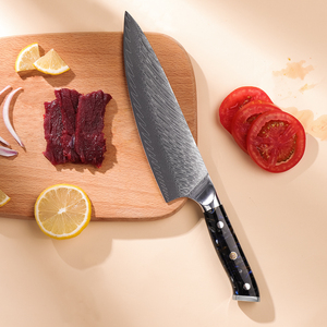 Nuevo diseño japonés hecho a mano Damasco Chef cuchillo hoja en blanco con mango DIY cuchillo de cocina - Product Image 4