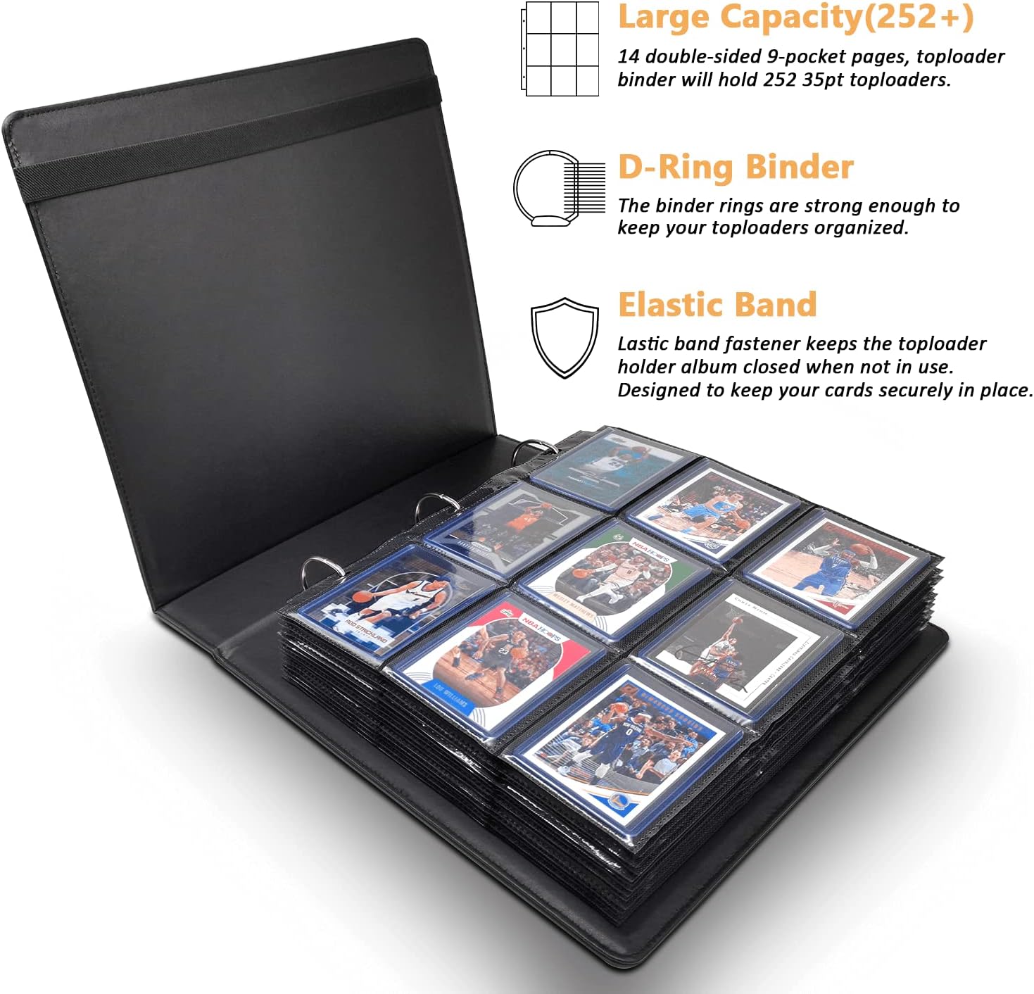 TCGポータブルカードコレクターアルバムホルダーブック