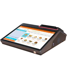 Smart Pos Hd 1080P Ips Screen Capacitieve Touch Panel Pos-systeem Machine Met Dual Screen En 58Mm Printer voor Restaurant Retail