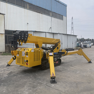 <span class=keywords><strong>3</strong></span> טון 5 טון העכביש מנוף טלסקופי בום קטן זלזרידר גג זחילה - Product Image 5