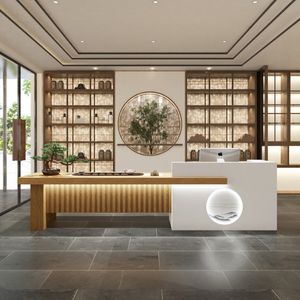 Conception de magasin conception d'enregistrement réception de conception de magasin/conception d'enregistrement Led/caisse comptoir OEM - Product Image 1