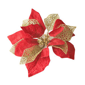 Verde limone decorazioni natalizie fiori artificiali corona ornamenti piante per albero di natale Cross-Border prodotto - Product Image 5