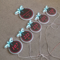 Numéros de maison muraux illuminés par LED Signe d'adresse de numéro de porte de maison lumière solaire de numéro de maison pour l'extérieur