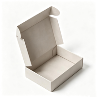 Boîte en carton recyclable sur mesure de 4 mm d'épaisseur, emballage en carton ondulé, boîte d'expédition, carton en papier kraft écologique