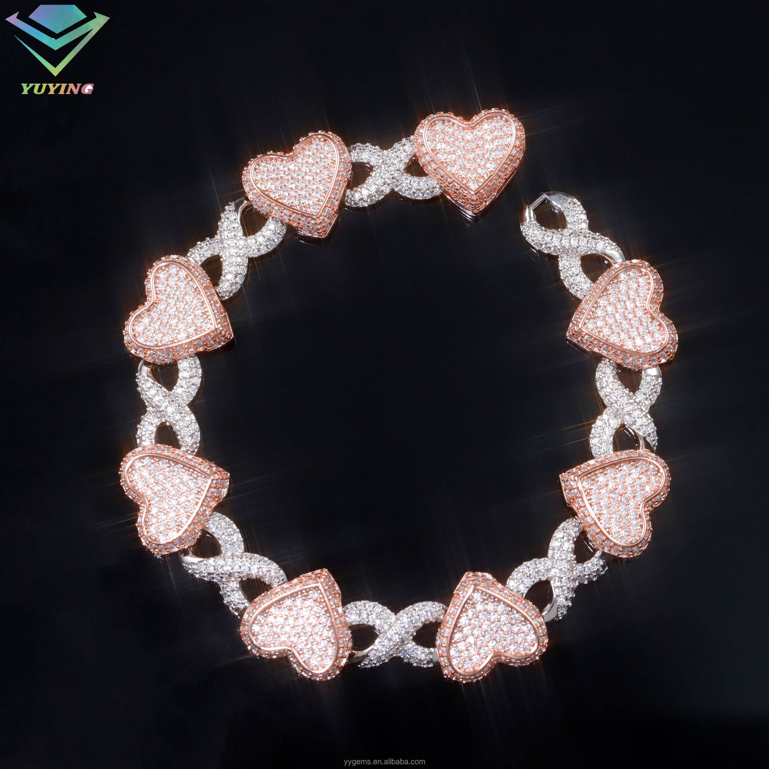 เพชรโมอิสซาไนต์ 12 มม. (S925)