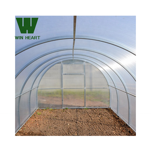 पॉलीकार्बोनेट पीसी शीट गार्डन ग्रीनहाउस गैल्वेनाइज्ड ग्रीनहाउस गार्डन - Product Image 2