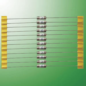 Fusible de tubo de cerámica de acción rápida con cables de coleta 100mA-15A Protector de sobrecorriente de soplado rápido reconocido por UL para PCBA/electrónica - Product Image 2