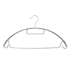 Perchas de Metal Plateadas para Ropa, Curvas, Casuales, para Organización del Armario, Ahorro de Espacio, Antideslizantes - Product Image 1
