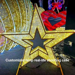 Decoración Navideña para Exteriores, Escultura LED Gigante de Bastón de Caramelo, Exhibición Navideña para Exteriores, Luz con Motivo de Bastón de Caramelo 3D - Product Image 6