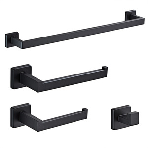 Toallero Saint Ruijia Serie 440 Negro, Capacidad de Carga de 5 Kg, Uso en Baño - Product Image 5