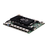 Carte mère OEM 8X PCIE Intel 2e/3e génération Core I3 I5 I7 6 LAN Gigabit Routeur réseau ROS Pare-feu PfSense