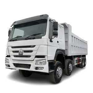 Camion à benne basculante Sinotruk HOWO 375hp 8X4 RHD d'occasion à vendre
