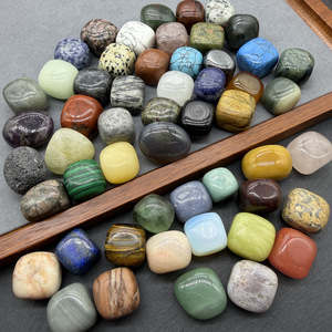 Cristal chul con partículas grandes pulidas, piedra rodada rosa, ojo <span class=keywords><strong>de</strong></span> tigre púrpura, <span class=keywords><strong>jade</strong></span> dongling, decoración difusa - Product Image 2