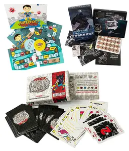 Cartas de jogo de quebra-cabeça para adultos, cartas de jogo de pôquer à prova d'água