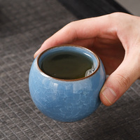 Boîte cadeau Crackle Five Elements Dragon Egg Cup, souvenir pratique et créatif pour les conférences, les anniversaires et les événements