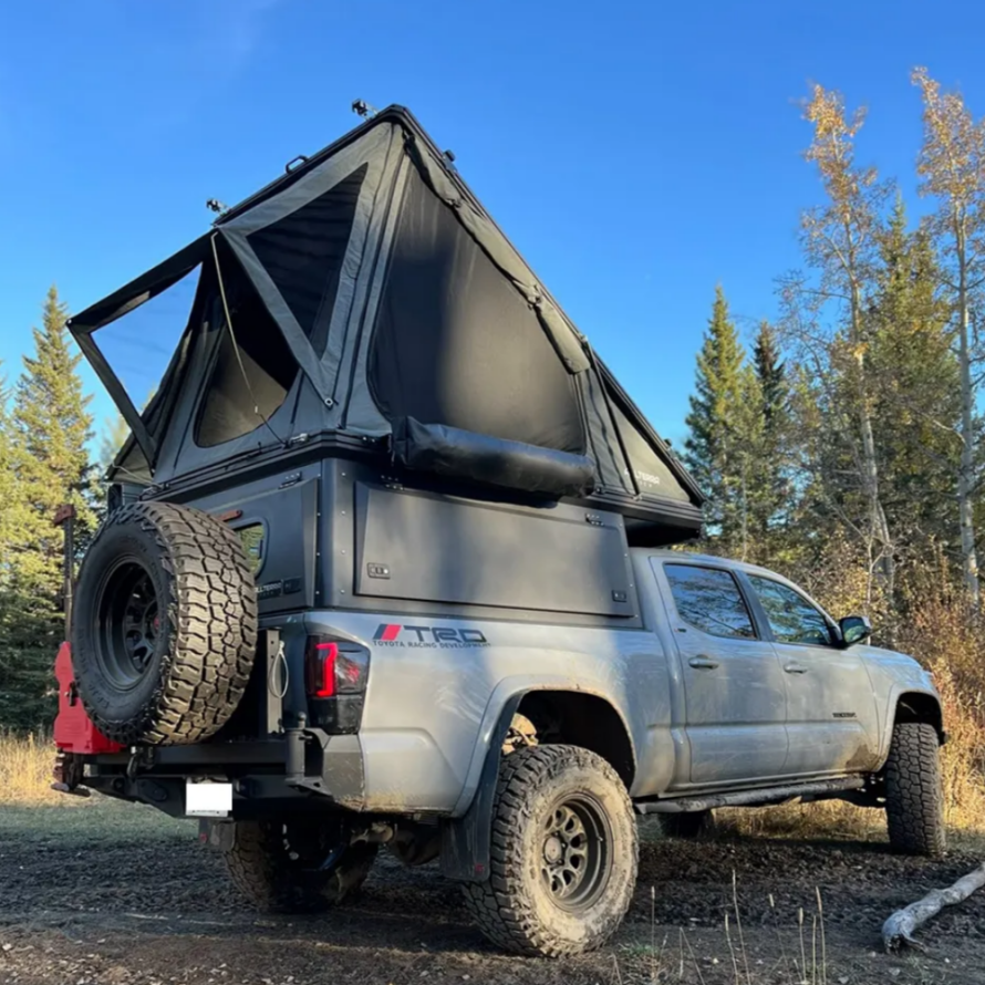 Easy Fitting Hard Shell Roof Top Box Car Roof Tent Aluminium Pickup Truck Canopy Tent