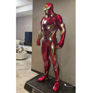 Tùy Chỉnh Cuộc Sống Kích Thước Sắt Người Đàn Ông Điêu Khắc Cổ Điển Marvel Nhân Vật Trong Sợi Thủy Tinh Nhựa Cho Trang Trí Nội Thất - Product Image 6