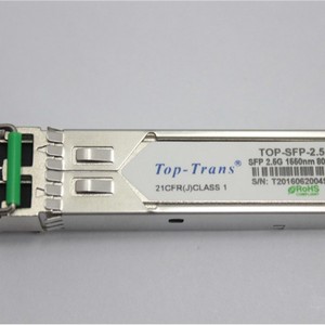 โมดูลออปติคอลท็อปทรานส์ เอสเอฟพี 2.5g 1680nm 80km Ddm สำหรับแลนแบบมีสาย - Product Image 3