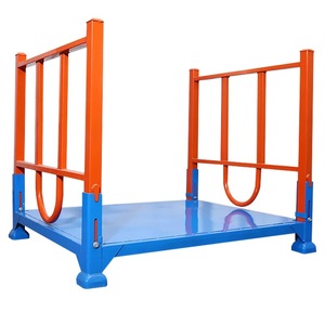 Estanterías Apilables de Acero Plegables para Almacenamiento de Telas en Fábricas de Ropa, Resistentes, con Recubrimiento en Polvo, Tubo Cuadrado, Personalizables - Product Image 2