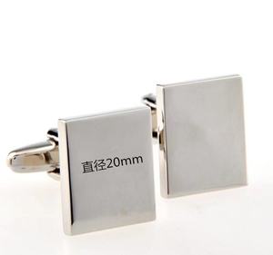 Người Đàn Ông Của Kinh Doanh Brass Áo Sơ Mi Khuy Măng Sét Tùy Chỉnh Vòng Hai Mặt Gương Phù Hợp Với Váy Khuy Măng Sét - Product Image 2