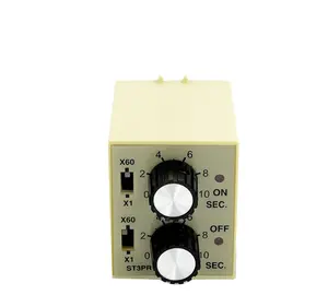 ST3PR Listrik Time Relay Counter Elektronik Timer Relay 5A 220VAC