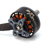E-power SF 2207 1750KV Race Through Moteur pour FPV Moteur de drone sans balais à quatre axes avec batterie Matériau métallique durable