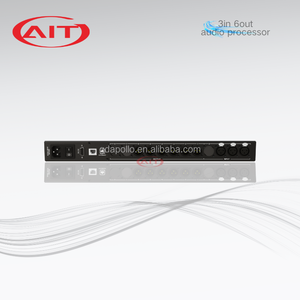 AIT DSP36FG processore Audio digitale professionale <span class=keywords><strong>3</strong></span>-in-1 6-out palcoscenico sistema EQ Delay Crossover controllo metallo durevole - Product Image 5