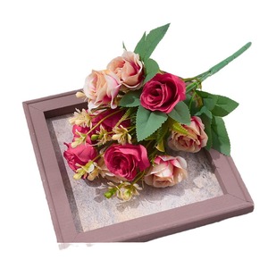 Rosas Artificiales de Burbuja, Ramo de Flores de Seda, Decoración para Bodas, Moldeado por Inyección, Hecho en China - Product Image 5