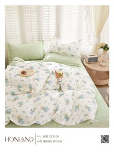 Bộ đồ giường cotton 100% bán chạy nhất với họa tiết hoa tự nhiên-Lý tưởng cho các đơn đặt hàng số lượng lớn tại thị trường EU & US - Product Image 5