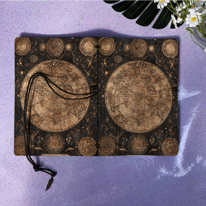 Cuaderno hecho a mano A6 con hermosa cubierta Dulce regalo de graduación para vecinos Adecuado para notas profesionales y hitos de la vida - Product Image 6