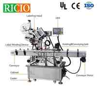 Machine d'étiquetage automatique RICIO pour films, cartons, bandeaux et surfaces planes, avec applicateur d'étiquettes autocollantes