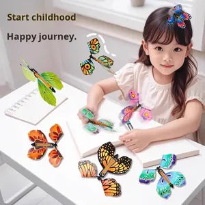 Children's Inflatable Toy <b>Flying</b> Saucer Dragonfly <b>Spray</b> Flower Gift Box Outdoor Play Essential Artifact - Product Image 6