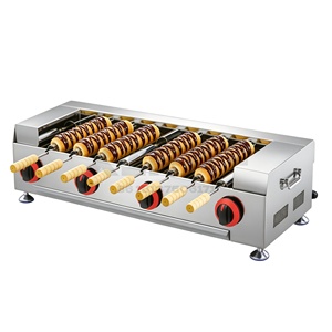 <span class=keywords><strong>Horno</strong></span> para Kurtos Kalacs, Fácil de Usar para Principiantes, Rotación Automática <span class=keywords><strong>con</strong></span> un Botón, Sin Necesidad de Entrenamiento, Ideal para Nuevos Negocios de Panadería - Product Image 1