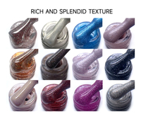 Vernis à Ongles Gel UV Œil de Chat de Luxe Professionnel 17 Couleurs, Très Pigmenté, Longue Tenue, Résine Soak-Off pour DIY, Gel de Couleur d'Art