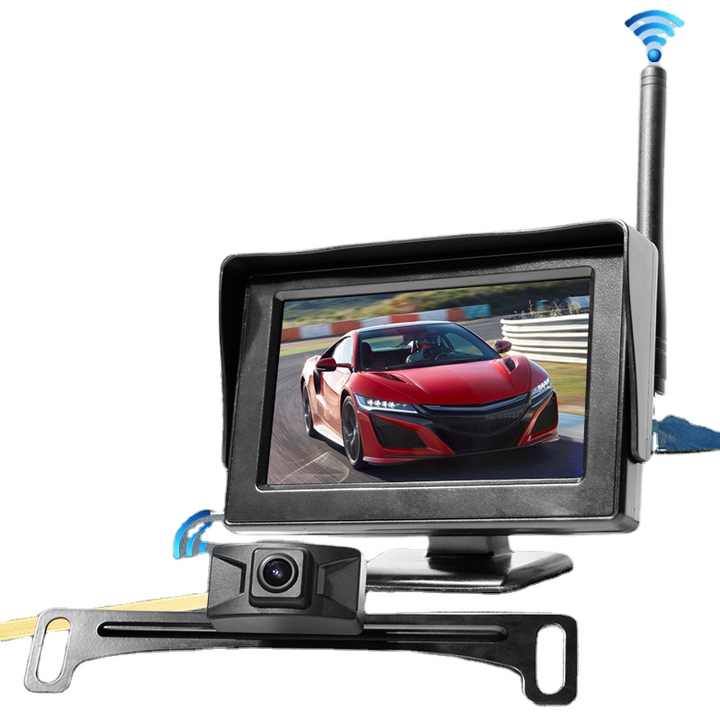1080P Rear View Backup Cam Night Vision Waterproof Parking Assistant 4. ...