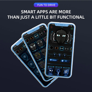 Nouveau panneau d'affichage LED multifonctionnel pour voiture, yeux de démon, yeux d'aigle, yeux de diable, écran clignotant, programmable par application - Product Image 2