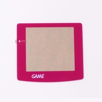 Lentille en verre personnalisée pour écran LCD TFT Gameboy Color GBC de 2,2 pouces à haute luminosité, sa zone d'affichage est plus petite