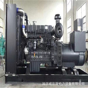 Shanghai Diesel Engine Co Ltd 400kW Diesel <b>Generator</b> Set 400v 50hz Brushless Copper Wire Backup Power - Product Image 1